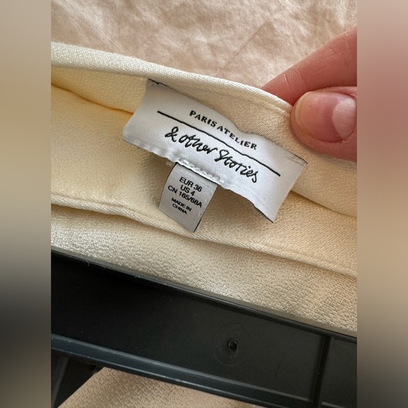 & other stories satin midi skirt - Picture 4 of 6